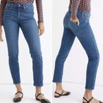 Madewell NEW Mid-Rise Stovepipe Jeans in Leman Wash TENCEL, 26 Photo 1
