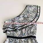 Likely Contour Daisy Delbarton Floral Asymmetrical Ruffle One Shoulder Dress 0 Photo 3