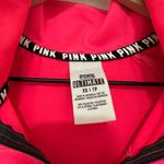 VICTORIA'S SECRET | PINK | Neon Pink Black Athletic Quarter Zip Pullover, XS Photo 4