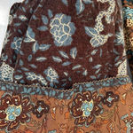 None Vintage Mixed Media Boho Gypsy Steampunk Floral Cut & Sew Blouse â Medium ððŠķ Photo 4