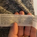 Hollister Grey Y2K Tunic Sweater, Raglan Style Sleeves, Size Medium Photo 8