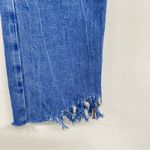 ZARA  Blue Distressed Raw Hem High Rise Skinny Jeans Womens 00 Zip Fly Classic Photo 2