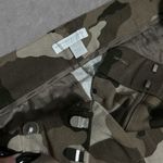 NEW YORK & COMPANY | Mid Rise Camo Ankle Crop Stretch Skinny Pants Size 10 Green Photo 1