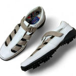 FootJoy  LoPro Collection White Leather Golf Shoes with Spikes Womens‎ Photo 0