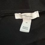 Anthropologie Daily Ritual Black Jumpsuit Self Tie Accent Shoulder Size XS Photo 7