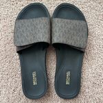 Michael Kors Womens Flat Wade Slide Sandal Adjustable Closure Photo 1