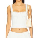 Camila Coelho  Cami Top Laura Size XXS White Photo 3