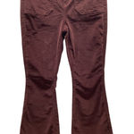 SO  Y2K Size 7 High Rise Women’s Brown Flare Corduroy Pants. Preloved Photo 0