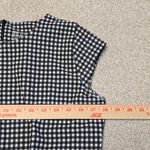 ALBION FIT Albion Gingham Check Crop Jumpsuit Black White Sz‎ S Photo 7