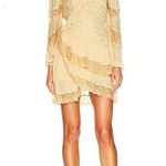 Love Shack Fancy  gold mini dress Photo 0