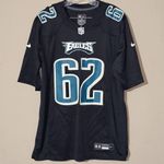 Nike NFL Philadelphia Eagles Mens #62 Jason Kelce Black Jersey Medium Photo 0