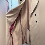 Armani Exchange  Camel Wool Long Double Breasted Vest with leather trim XS/Small Photo 4