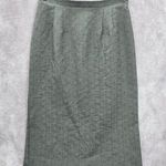 Sag Harbor Gray Midi Executive Church Slit Plus Skirt 14 Photo 0