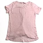 Athleta Zephyr Tee Linen Open Sleeve Light Pink Photo 1