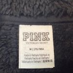 PINK - Victoria's Secret  Black Puffer Jacket Photo 2