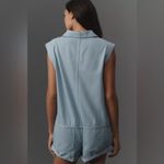 Anthropologie  NWT Pilcro Oversized Relaxed Fit Sleeveless Collared Romper Photo 1