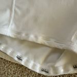 Lululemon Play Off The Pleats Skirt 13” White Sz 12 Tennis Golf Athletic Skort Photo 8