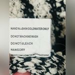 Solitaire Anthropologie  Sweater Coat Black White Geometric Womens Size L Photo 9