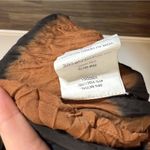 Anthropologie Norblack Norwhite Neuphrates Midi Dress Small Brown Black Striped Photo 4