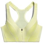 Ivy Park Adidas X  IVP Zip Front Medium‎ Impact Sports Bra Yellow Tint 4X Photo 2