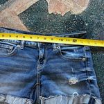 American Eagle  Super Stretch Blue Jean Shorts 0 High-Rise Casual Summer Denim Photo 12