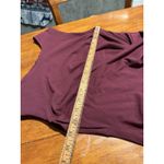 Philosophy  Maroon Twist Dress Large Women’s Sleeveless L Work Office Wedding Photo 4