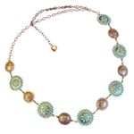 Amazon ALAVUSS Silver & Faux Turquoise Floral Concho Metal Chain Dress Belt Sz OS NEW Photo 0