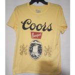 Coors  banquet women's small shirt faded graphic Photo 1