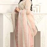 New pakistani indian Designer 3pc suit Multiple Size L Photo 2