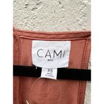 Cami NYC Sleeveless 100% Silk Charmeuse Lace Trim Cami Top Brown Womens Size XS Photo 5