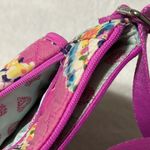 Vera Bradley Pink Wildflower Paisley Crossbody Purse Photo 7