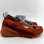 Black Diamond  Trail Running Shoes Lace Up Vibram Outdoor Athletic Orange NWOT 8 Photo 1