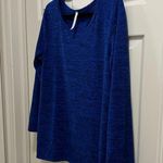 Forgotten Grace  long sleeve sweater blue & black heathered color size XL Photo 3