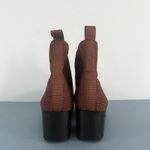 Charleston Shoe Co. Upper Monterey Chestnut Woven Boots Brown Size 6 Photo 6