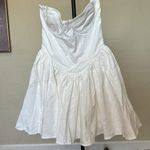House Of CB HOUSE‎ OF CB 'Katherine' White Strapless Corset Mini Dress NWOT size M taller Photo 6