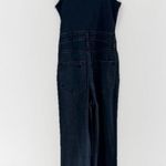 Show Me Your Mumu  Rhea Denim Jumpsuit Ruffled‎ Flare Wide Leg Size Small Photo 7