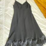 Thrifted Vintage Dress Black Size M Photo 4