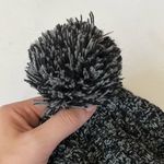 Pure Barre  Black & Heather Gray Winter Pom Pom Hat Women's One Size Photo 9