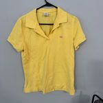 Brooks Brothers Vintage  346 Yellow Slim Fit Polo Shirt Women's Size Large Photo 0