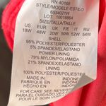 Trimshaper Coral‎ Ruffle Swim Top Size 16W Orange Photo 6