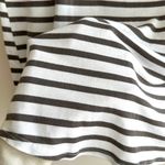 Green Envelope Grey and White Striped Short Sleeve T Photo 12