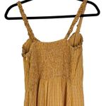 Faithfull the Brand Noemie MIDI Dress Yellow Striped Ruffle Tank Revolve US 6 Photo 10