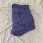 Gap Dark Blue Linen Cotton Early 2000's Low Rise Bermuda Hotpants Shorts 10 / M Photo 4