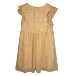 Gaevet Ditsy Floral Layered Sleeve Tunic Dress Lined‎ NWT Medium Women’s Yellow Photo 5