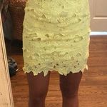 Blush Yellow Lace Dress  Photo 0