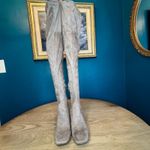 Unisa  Quesia Over The Knee Square Toe Block Heel Boots Taupe Women’s Size 9 Photo 2