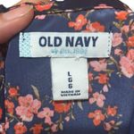 Old Navy Navy Blue Floral Blossom Mini Dress – Large Photo 9