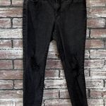 Universal Threads Universal Thread – Distressed Black Skinny Jeans – Women's 8 – Grunge Photo 0