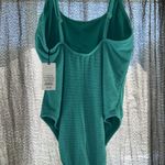 Shade & Shore NWT - Women’s Pucker High Leg Swimsuit with Adjustable Straps Photo 4