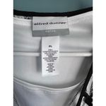 Alfred Dunner Black and White Women's 2 Piece Quarter Sleeve Blouse w/ Necklace Size undefined Photo 3